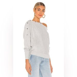 Allsaints Ellie grey sweater